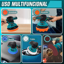 PULIDORA PARA CARROS JBN-D21 DE 2 BATERIAS 48V